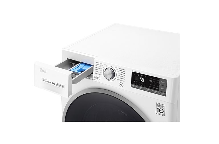 LG 8 Kg Yıkama "A+++(-40%)", 1400 Devir, TurboWash™, WiFi Kablosuz Uzaktan Bağlantı, F4J7TNP1W