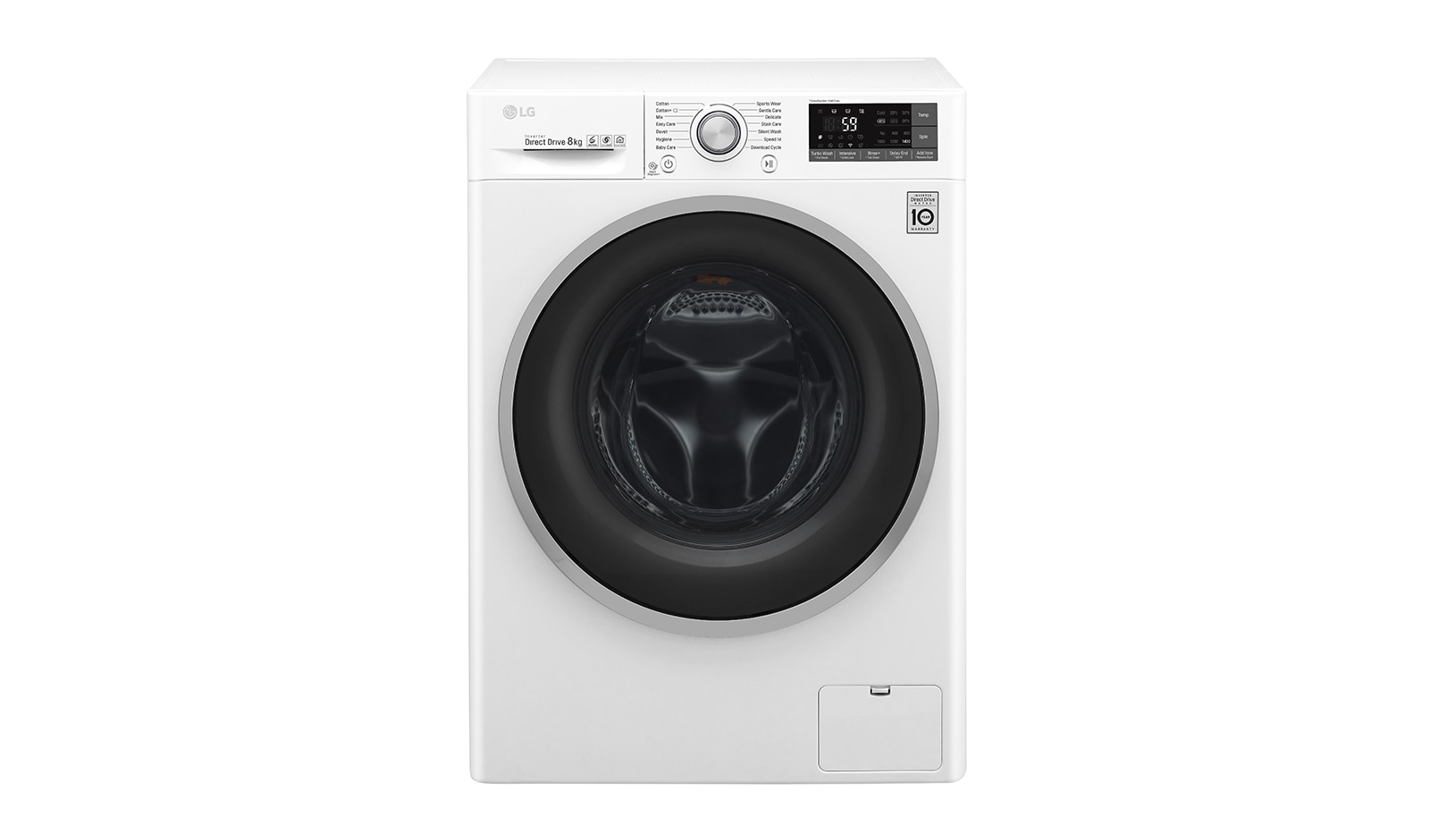 8 Kg Yıkama &#34;A&#43;&#43;&#43;(-40%)&#34;, 1400 Devir, TurboWash™, WiFi Kablosuz Uzaktan Bağlantı F4J7TNP1W için önden görünüm