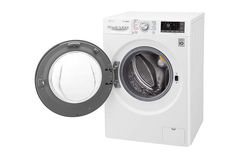 LG 10,5 Kg Yıkama + 7 Kg Kurutma "A+++(-40%)", 1400 Devir, TrueSteam™ Buhar, WiFi Kablosuz Uzaktan Bağlantı, F4J8JHP2W