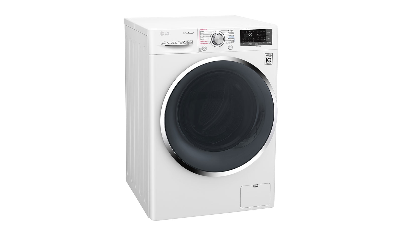 LG 10,5 Kg Yıkama + 7 Kg Kurutma "A+++(-40%)", 1400 Devir, TrueSteam™ Buhar, WiFi Kablosuz Uzaktan Bağlantı, F4J8JHP2W
