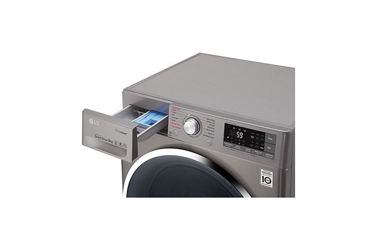 LG 9 Kg Yıkama "A+++(-30%)", 1400 Devir, TrueSteam™ Buhar, WiFi Kablosuz Uzaktan Bağlanma, TurboWash™, F4J8VSP2S