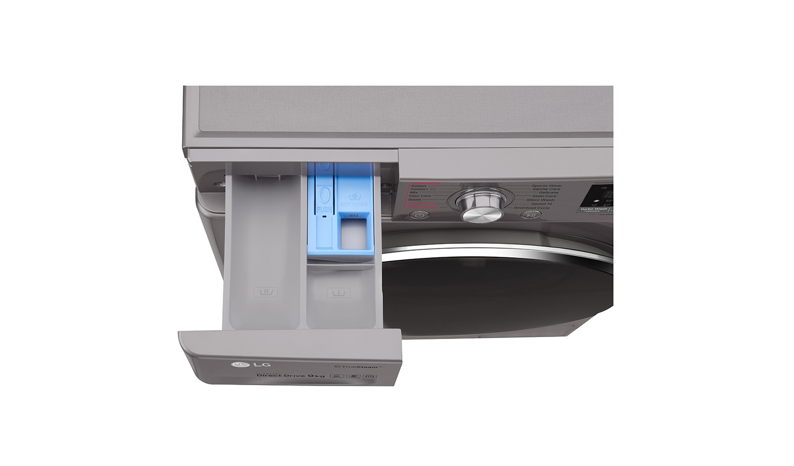 LG 9 Kg Yıkama "A+++(-30%)", 1400 Devir, TrueSteam™ Buhar, WiFi Kablosuz Uzaktan Bağlanma, TurboWash™, F4J8VSP2S