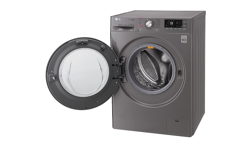 LG 9 Kg Yıkama "A+++(-30%)", 1400 Devir, TrueSteam™ Buhar, WiFi Kablosuz Uzaktan Bağlanma, TurboWash™, F4J8VSP2S