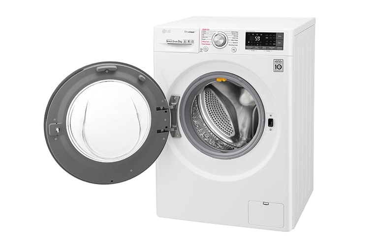 LG 9 Kg Yıkama "A+++(-30%)", 1400 Devir, TrueSteam™ Buhar, WiFi Kablosuz Uzaktan Bağlantı, TurboWash™, F4J8VSP2W