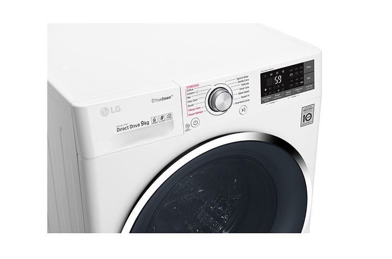 LG 9 Kg Yıkama "A+++(-30%)", 1400 Devir, TrueSteam™ Buhar, WiFi Kablosuz Uzaktan Bağlantı, TurboWash™, F4J8VSP2W