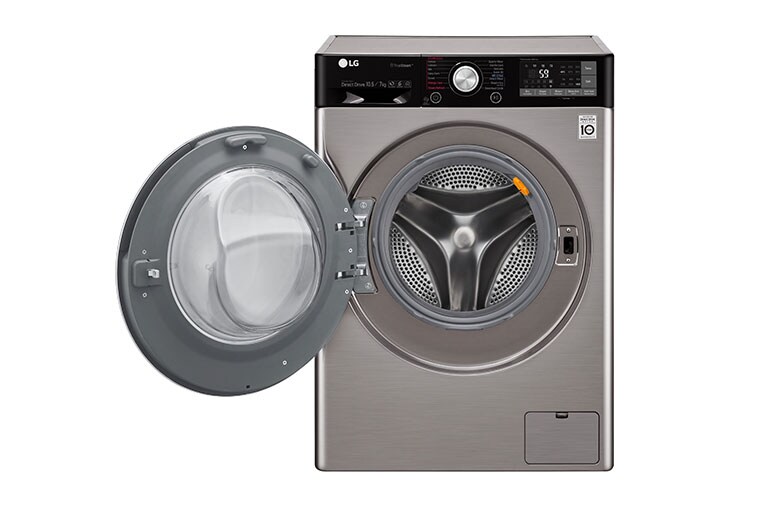 LG 10,5 Kg Yıkama + 7 Kg Kurutma "A+++(-40%)", 1400 Devir, TrueSteam™ Buhar, WiFi Kablosuz Uzaktan Bağlantı, F4J9JHP2T