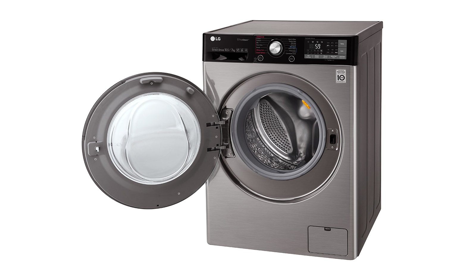 LG 10,5 Kg Yıkama + 7 Kg Kurutma "A+++(-40%)", 1400 Devir, TrueSteam™ Buhar, WiFi Kablosuz Uzaktan Bağlantı, F4J9JHP2T