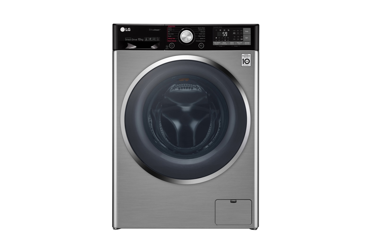 10,5 Kg Yıkama &#43; 7 Kg Kurutma TWINWash uyumlu &#34;A&#43;&#43;&#43;(-40%)&#34;, 1400 Devir, TrueSteam™ Buhar, WiFi Kablosuz Uzaktan Bağlantı F4J9JHP2TD için önden görünüm
