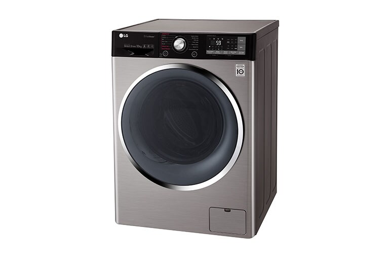 LG 10kg Yıkama "A+++(-40%)", 1400 Devir, TrueSteam™ Buhar, WiFi Kablosuz Uzaktan Bağlantı, TurboWash™, F4J9JSP2T