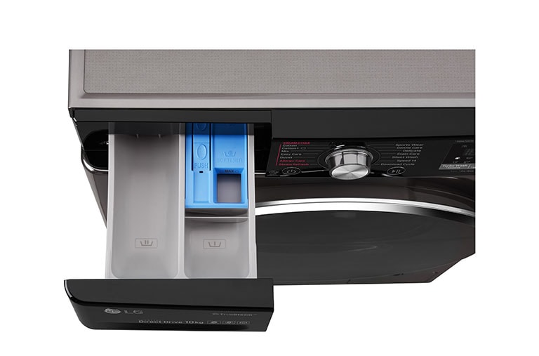 LG 10kg Yıkama "A+++(-40%)", 1400 Devir, TrueSteam™ Buhar, WiFi Kablosuz Uzaktan Bağlantı, TurboWash™, F4J9JSP2T