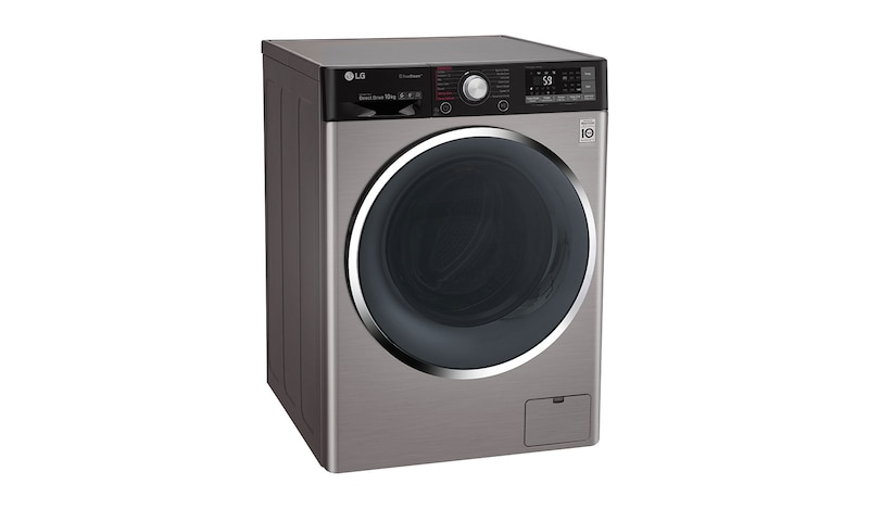 LG 10kg Yıkama "A+++(-40%)", 1400 Devir, TrueSteam™ Buhar, WiFi Kablosuz Uzaktan Bağlantı, TurboWash™, F4J9JSP2T