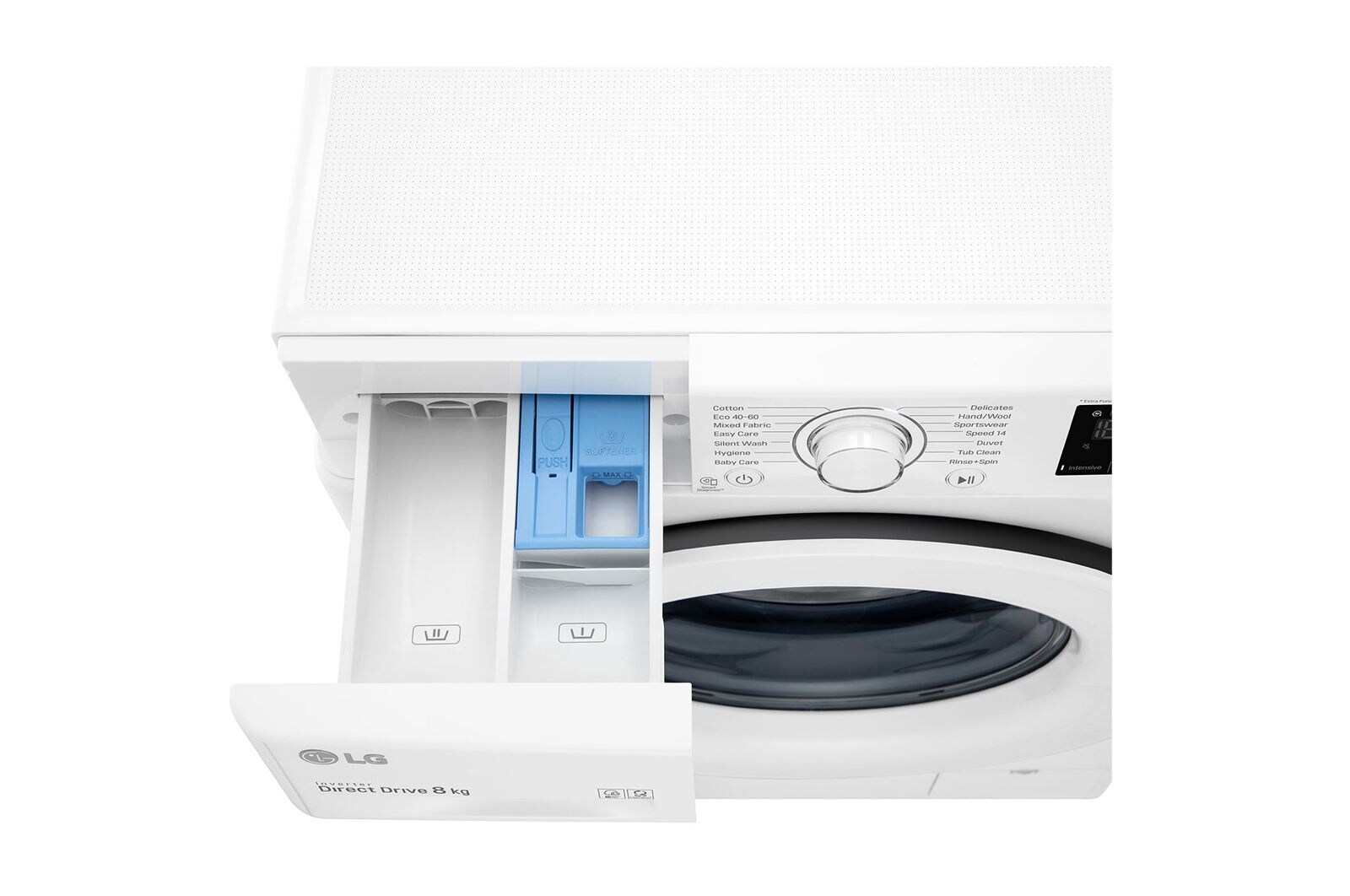 LG Çamaşır Makinesi 8 Kg Yıkama 1400 Devir D Enerji Sınıfı Beyaz, F4R3TYW3WE