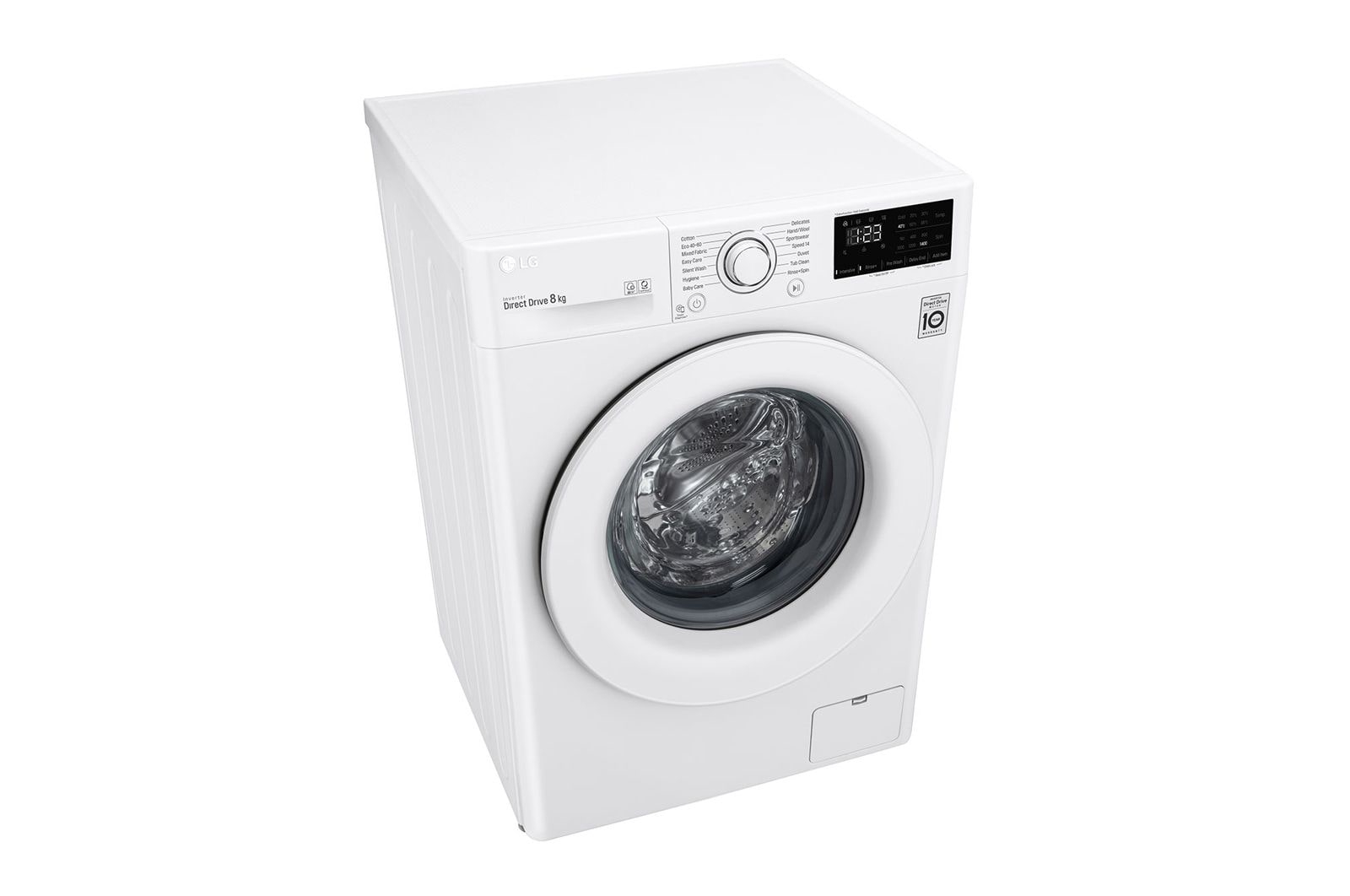 LG Çamaşır Makinesi 8 Kg Yıkama 1400 Devir D Enerji Sınıfı Beyaz, F4R3TYW3WE
