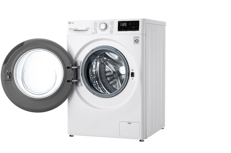 LG Çamaşır Makinesi 8 Kg Yıkama 1400 Devir D Enerji Sınıfı Beyaz, F4R3TYW3WE