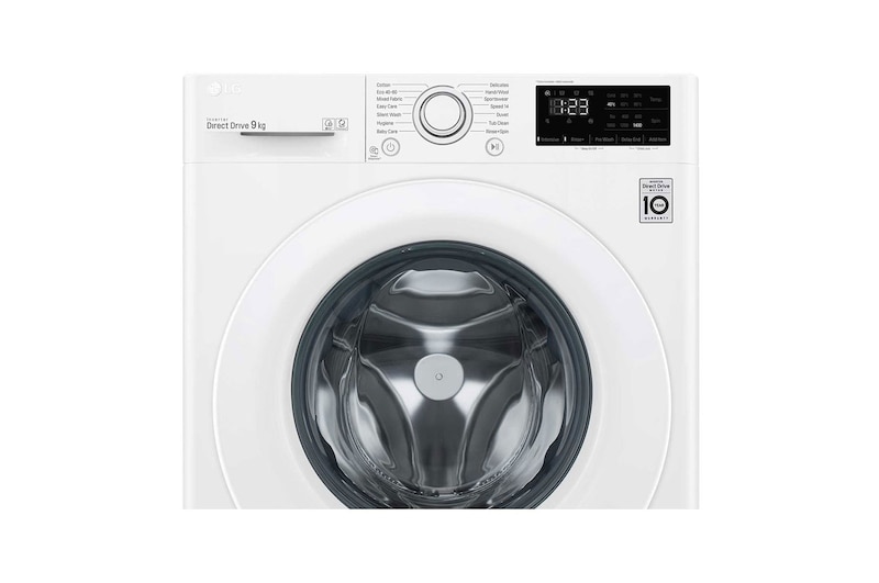 LG Çamaşır Makinesi 9 Kg Yıkama 1400 Devir D Enerji Sınıfı Beyaz, F4R3VYW3WE