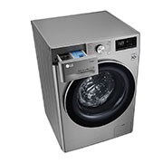 LG Çamaşır Makinesi 9 Kg Yıkama  1400 Devir Buharlı Steam™  WiFi D Enerji Metalik Gri, F4R5VYW2T