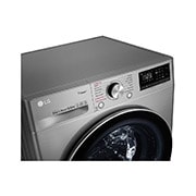 LG Çamaşır ve Kurutma Makinesi, 9/6 Kg, Daha Büyük Kapasite, AI DD, Buhar, F4V3VRWKPE
