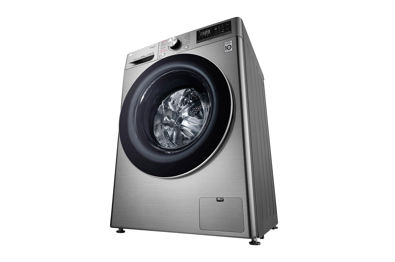 LG Çamaşır ve Kurutma Makinesi, 9/6 Kg, Daha Büyük Kapasite, AI DD, Buhar, F4V3VRWKPE