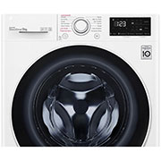 LG Çamaşır Makinesi | 9 Kg Yıkama Kapasitesi | 1400 Devir | Buharlı Steam™ | B Enerji Sınıfı | Metalik Beyaz Renk, F4V3VYW0WE