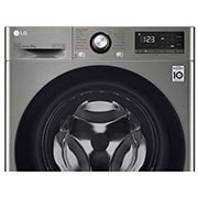 LG Çamaşır Makinesi | 9 Kg Yıkama Kapasitesi | 1400 Devir | Buharlı Steam™ | B Enerji Sınıfı | Metalik Gri Renk, F4V3VYWKPE