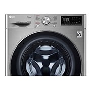 LG Kurutmalı Çamaşır Makinesi 10,5 Kg Yıkama / 7 Kg Kurutma 1400 Devir Buharlı AI DD™ Wi-Fi E Enerji Sınıfı Metalik Gri, F4V5RGP2T