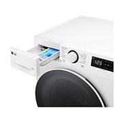 LG Çamaşır Makinesi | 11 Kg Yıkama Kapasitesi | 6 Hareketli |  AI DD ve Buhar Özellikli | Beyaz Renk , F4Y5EYW0W