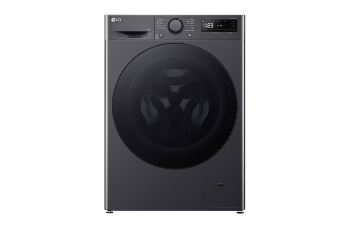 LG Çamaşır Makinesi | 11 Kg Yıkama Kapasitesi | 6 Hareketli |  AI DD ve Buhar Özellikli | Koyu Gri Renk, F4Y5EYWYJ için önden görünüm