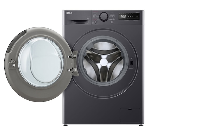 LG Çamaşır Makinesi | 11 Kg Yıkama Kapasitesi | 6 Hareketli |  AI DD ve Buhar Özellikli | Koyu Gri Renk , F4Y5EYWYJ