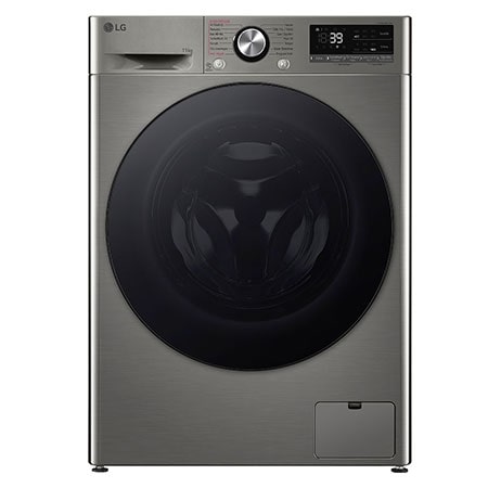 LG Çamaşır Makinesi | 6 Hareketli | AI DD™ | Wi-Fi | Buhar Özellikli | Gümüş Gri Renk - F4Y7EYWYP | LG Türkiye görsel 1