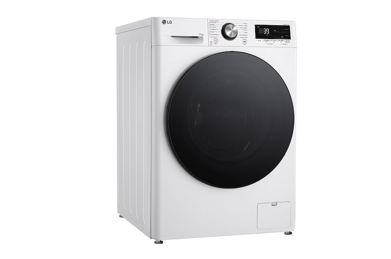 LG Çamaşır Makinesi | 11 kg |  AI DD™ | Wi-Fi | Buhar Özellikli | Beyaz Renk, F4Y7EYWYW