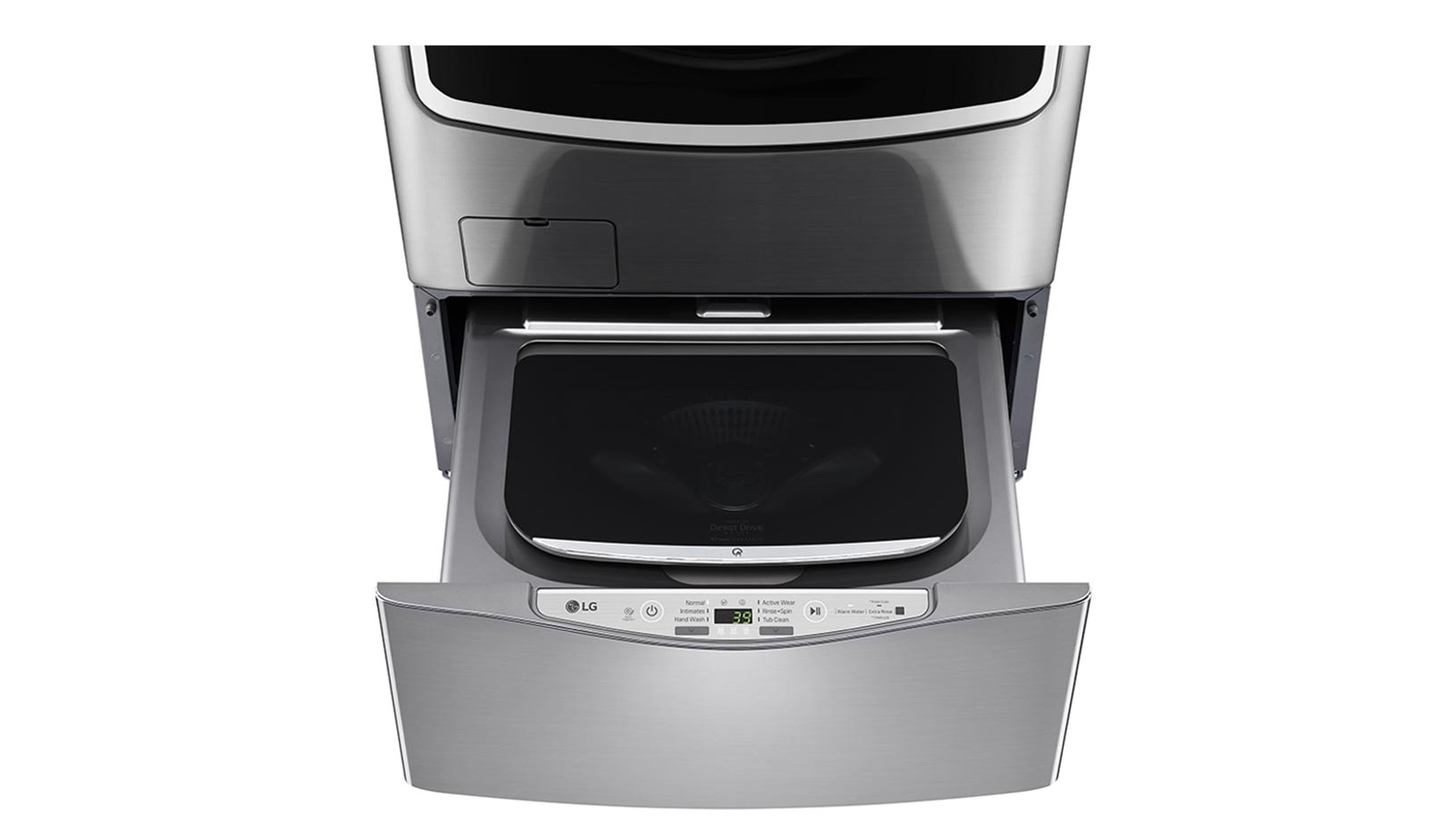 3,5 kg TWIN Wash™ Mini , LG TWIN Wash™ Uyumlu F70E1UDNK1 için önden görünüm
