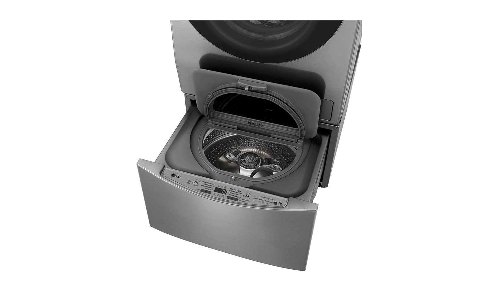 2 kg TWINWash™ Mini, LG TWINWash™ Uyumlu F8K5XNK4 için önden görünüm