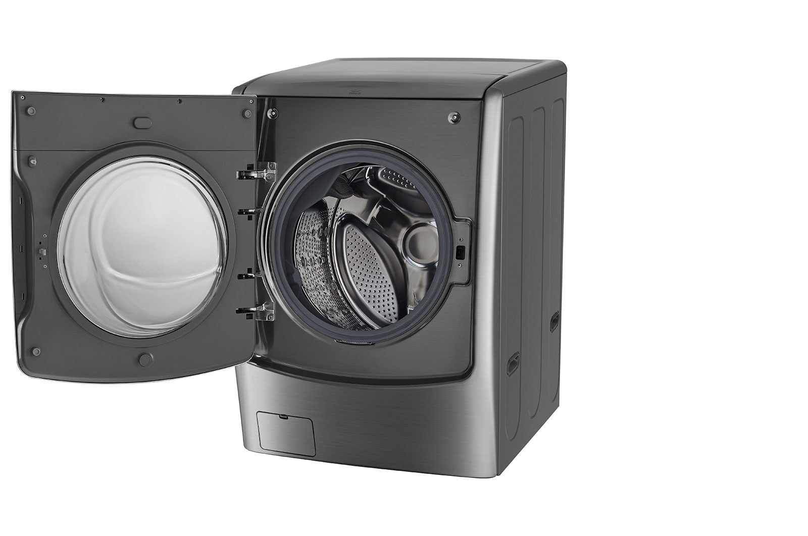 LG TWINWash™ Aynı Anda 2 Farklı Yıkama, Ana Makine: 17Kg Yıkama+10Kg Kurutma, FH0C9CDHK7