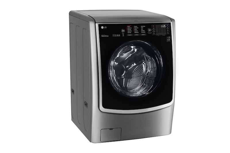 LG TWINWash™ Aynı Anda 2 Farklı Yıkama, Ana Makine: 17Kg Yıkama+10Kg Kurutma, FH0C9CDHK7