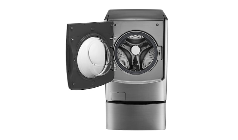 LG TWINWash™ Aynı Anda 2 Farklı Yıkama, Ana Makine: 20,5Kg Yıkama+10Kg Kurutma & TWINWash™Mini Makine: 3.5Kg Yıkama, FH0C9CDHK7/F70E1UDNK1