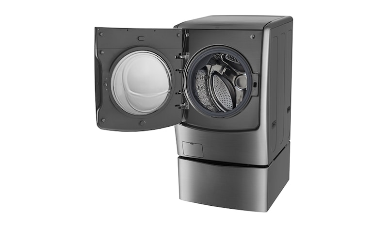 LG TWINWash™ Aynı Anda 2 Farklı Yıkama, Ana Makine: 20,5Kg Yıkama+10Kg Kurutma & TWINWash™Mini Makine: 3.5Kg Yıkama, FH0C9CDHK7/F70E1UDNK1