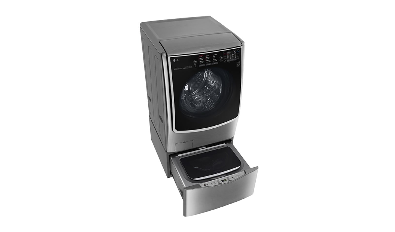 LG TWINWash™ Aynı Anda 2 Farklı Yıkama, Ana Makine: 20,5Kg Yıkama+10Kg Kurutma & TWINWash™Mini Makine: 3.5Kg Yıkama, FH0C9CDHK7/F70E1UDNK1