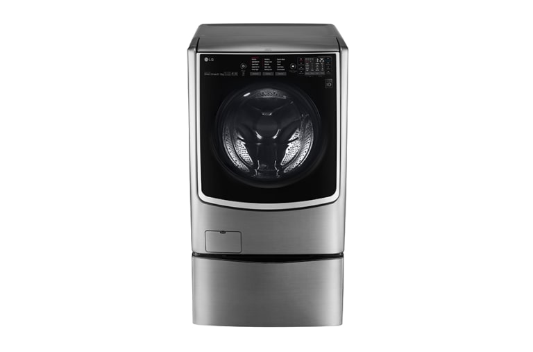 LG TWINWash™ Aynı Anda 2 Farklı Yıkama, Ana Makine: 20,5Kg Yıkama+10Kg Kurutma & TWINWash™Mini Makine: 3.5Kg Yıkama, FH0C9CDHK7/F70E1UDNK1