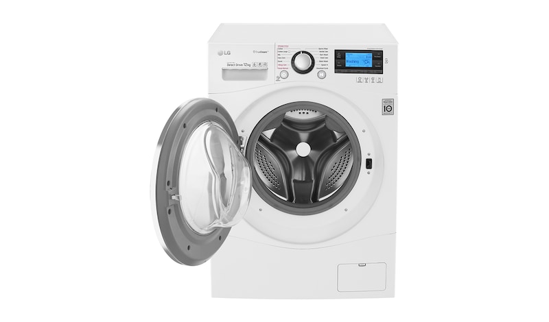 LG 12kg Yıkama "A+++(-55%)", 1400 Devir, Beyaz, TrueSteam™ Buhar, Anti-Alerjik, TurboWash™, FH495BDSK2