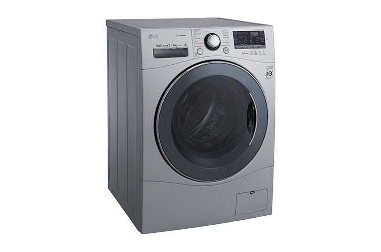 LG 9kg Yıkama "A+++", 6kg Kurutma "A", 1400 Devir, Metalik, TrueSteam™ Buhar, Anti-Alerjik, FH4A8FDHK4N