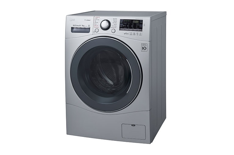 LG 9kg Yıkama "A+++", 6kg Kurutma "A", 1400 Devir, Metalik, TrueSteam™ Buhar, Anti-Alerjik, FH4A8FDHK4N
