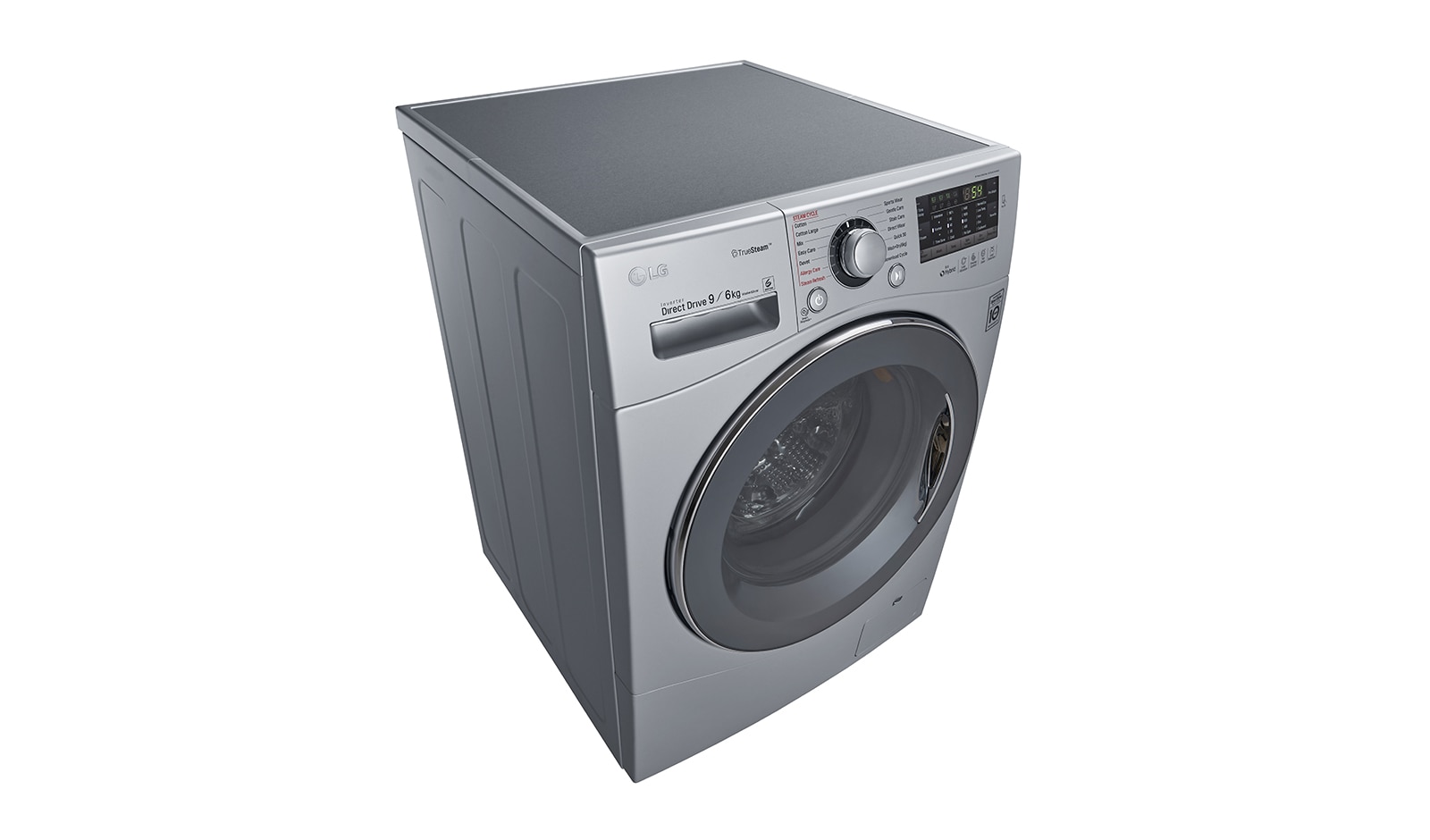 LG 9kg Yıkama "A+++", 6kg Kurutma "A", 1400 Devir, Metalik, TrueSteam™ Buhar, Anti-Alerjik, FH4A8FDHK4N