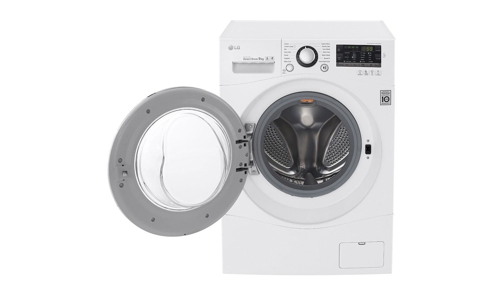LG 9kg Yıkama "A+++", 1400 Devir, Beyaz, TurboWash™, FH4A8FDNK2
