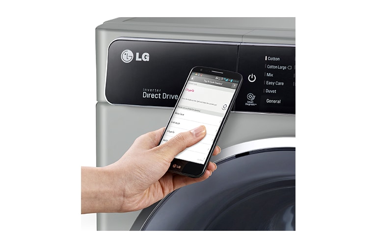 LG 10kg Yıkama "A+++(-40%)", 1400 Devir, Metalik, TrueSteam™ Buhar, Anti-Alerjik, TurboWash™, FH4U1JBSK6