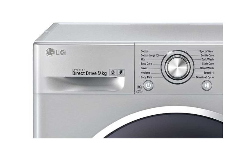 LG 9kg Yıkama "A+++(-20%)", 1400 Devir, Metalik, TurboWash™, FH4U2VDNP5