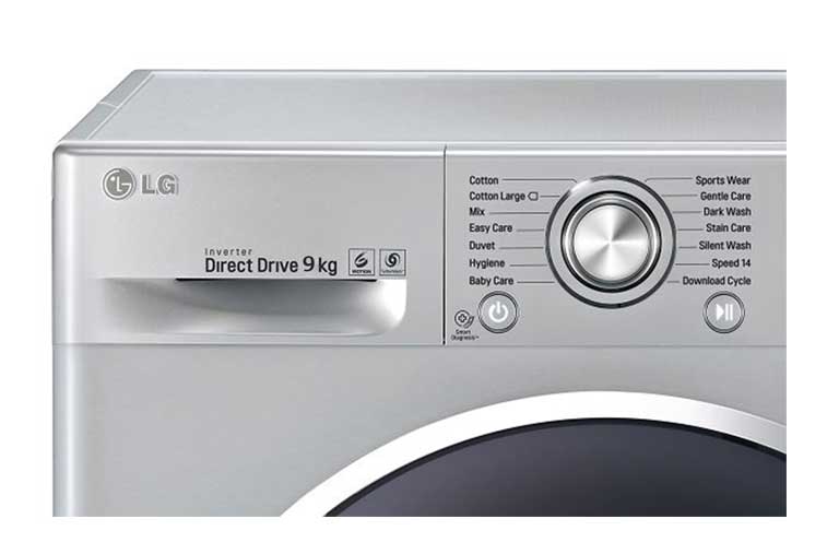 LG 9kg Yıkama "A+++(-20%)", 1400 Devir, Metalik, TurboWash™, FH4U2VDNP5