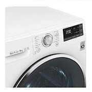 LG 9 Kg Çift İnverter Kurutucu, Kurutma sensörü, Beyaz renk, ThinQ (Wi-Fi), RC90U2AV2W