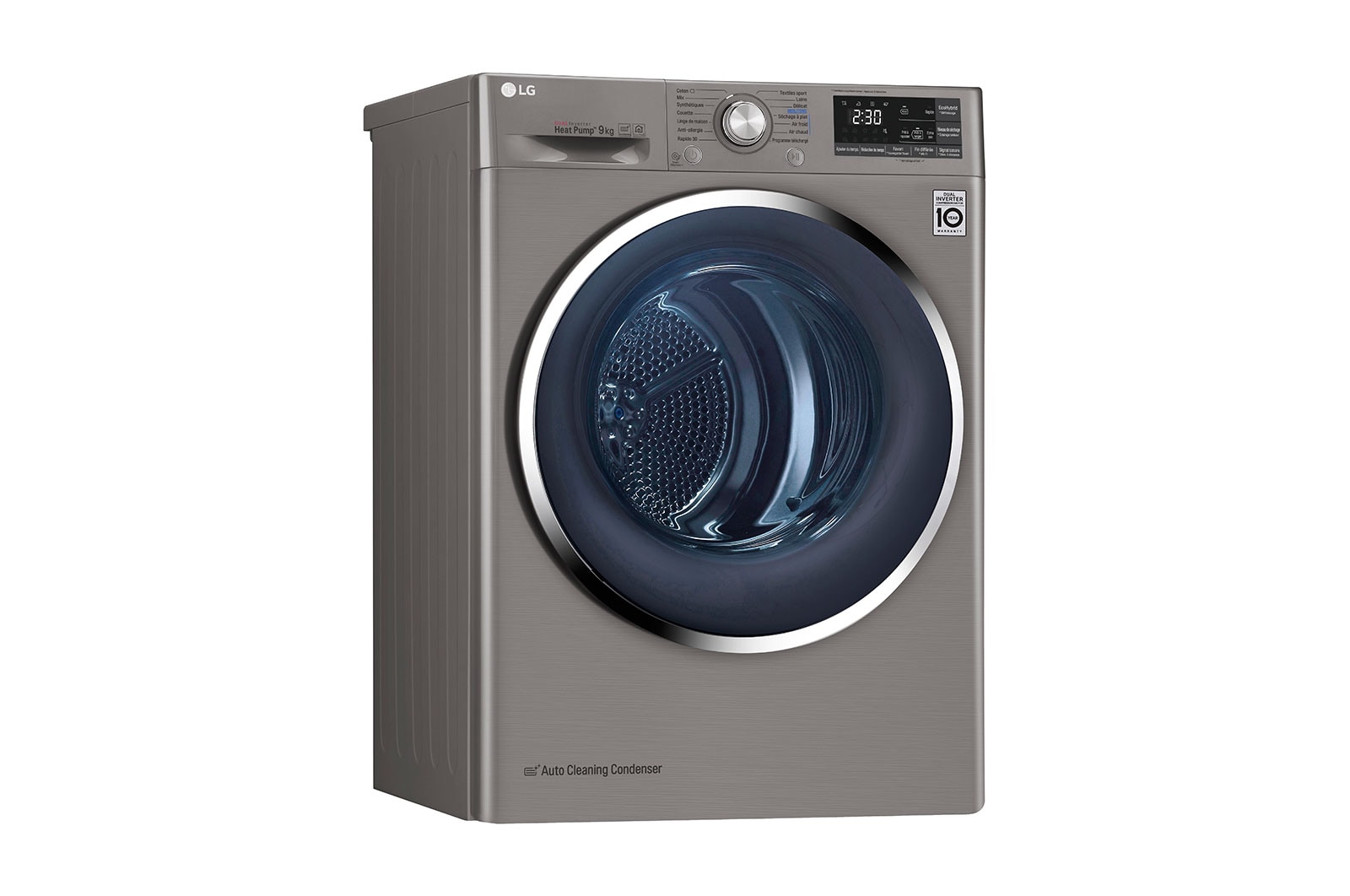 LG 9 Kg Çift İnverter Kurutucu, Kurutma sensörü, ThinQ (Wi-Fi), RC90U2EV2W
