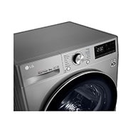 LG Kurutma Makinesi 9 Kg  Çift İnverter Kurutucu ThinQ  Wi-Fi Enerji Sınıfı  A+++(-%10) Metalik Gri, RC90V9EV2W