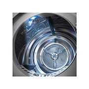 LG Kurutma Makinesi 9 Kg  Çift İnverter Kurutucu ThinQ  Wi-Fi Enerji Sınıfı  A+++(-%10) Metalik Gri, RC90V9EV2W